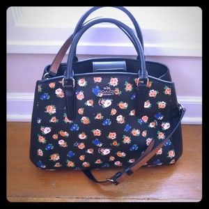Coach Floral Satchel